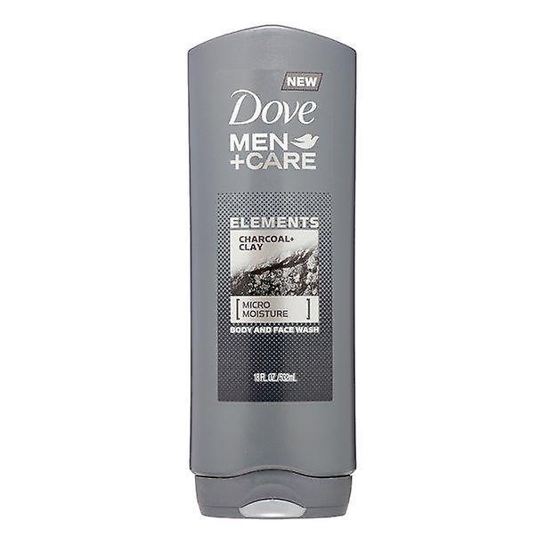 Dove Men+care Elements Duschgel Holzkohle+Tonerde 18 Oz