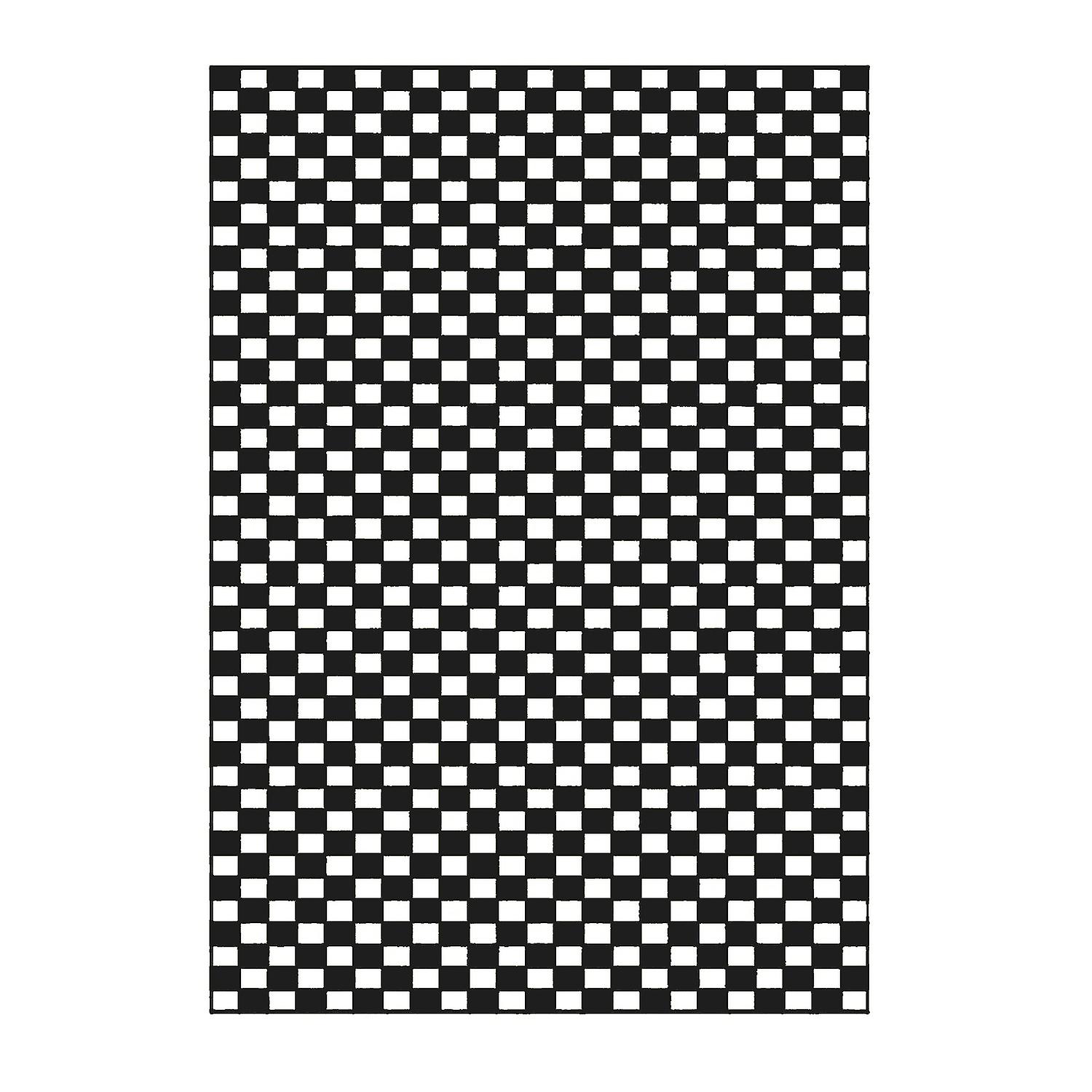 Creative Chessboard Pattern Carpet Decor More Thicken Stylish Polyester Ground Carpet for Home