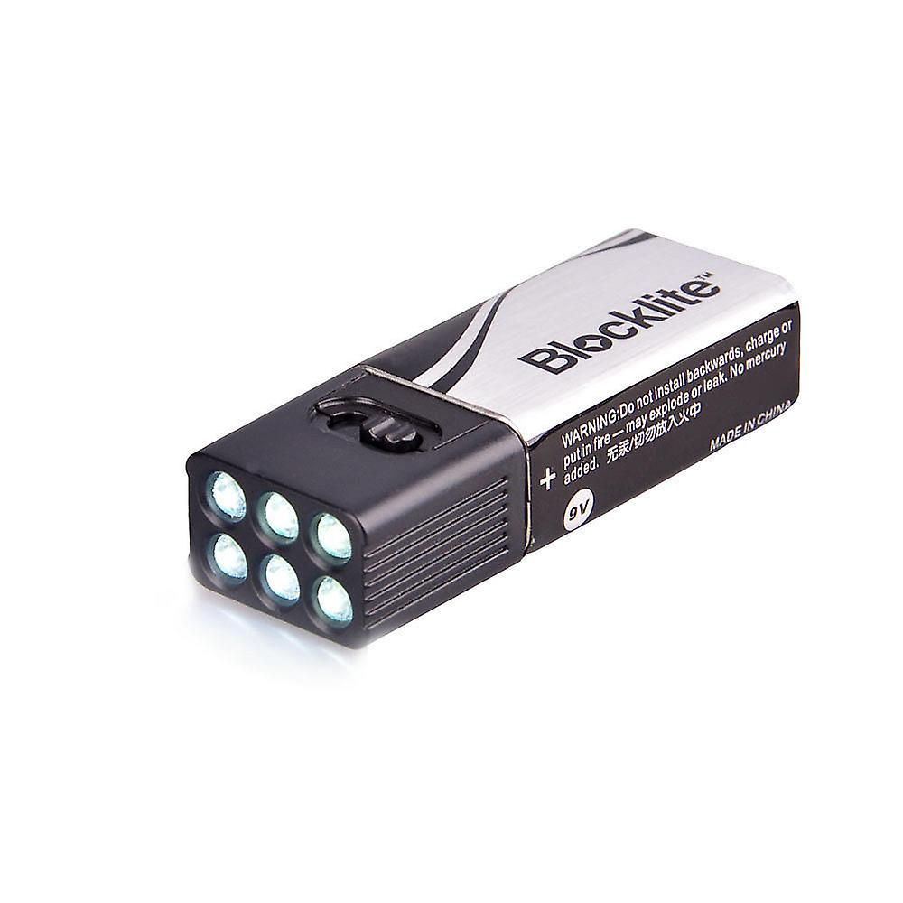 Blocklite 9 Volt LED Flashlight Torch Camping Lamp Compact Size Ultra Bright