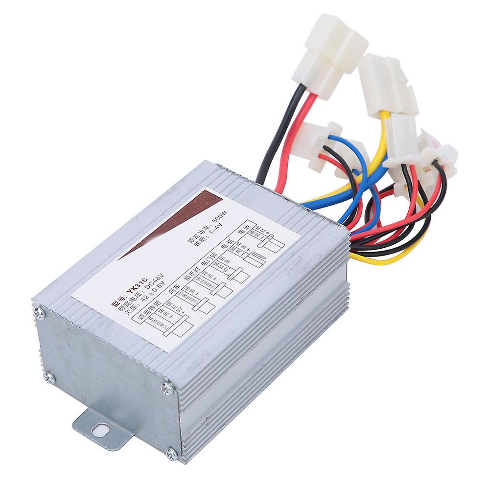 48V 800W Electric Brushed Motor Controller DC Motor Speed Control for Electric Vehicle Scooter
