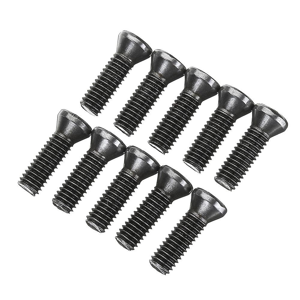 10Pcs M3.5 Tungsten Button Head Torx Security Screw For Carbide Cnc Machine 12mm