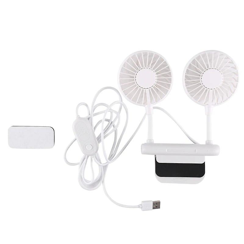 Small USB Powered Desk Fan Mini Office Laptop Fan, 3 Speed Desk Fan with Adjustable Clamp~25662