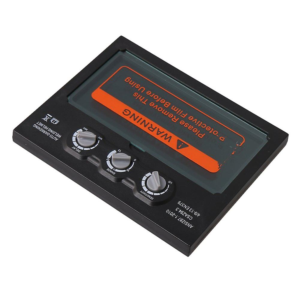 Solar Powered Auto Dimming Lens Filter Eyes Guard TIG MAG Welding
