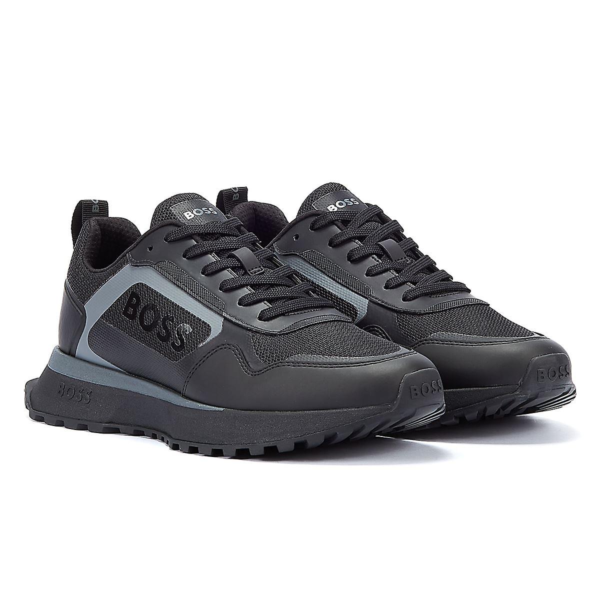 Boss Jonah Runn Men's Black Trainers