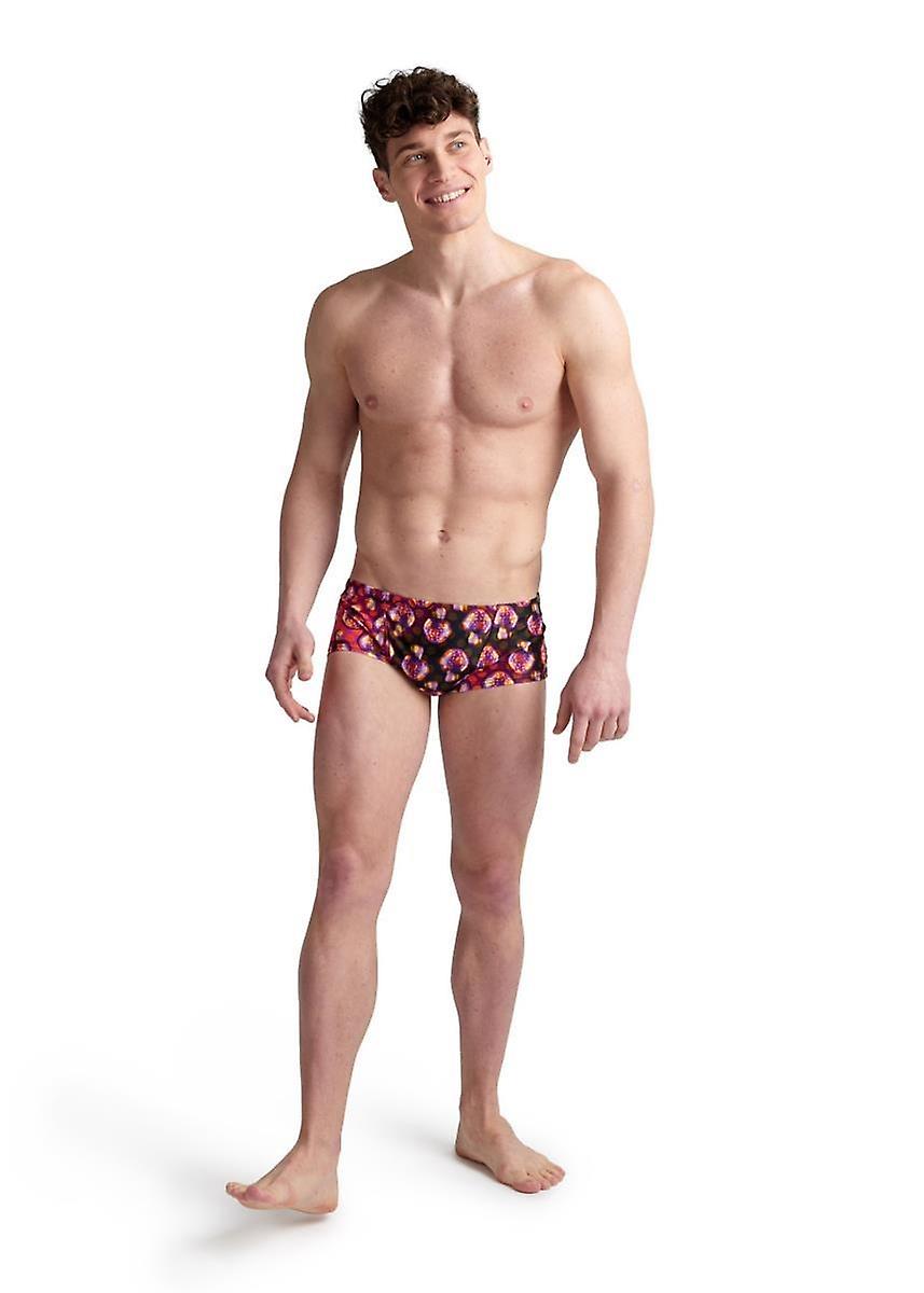 Arena Crazy Allover Low Waist Short - Black/Multi - Boys