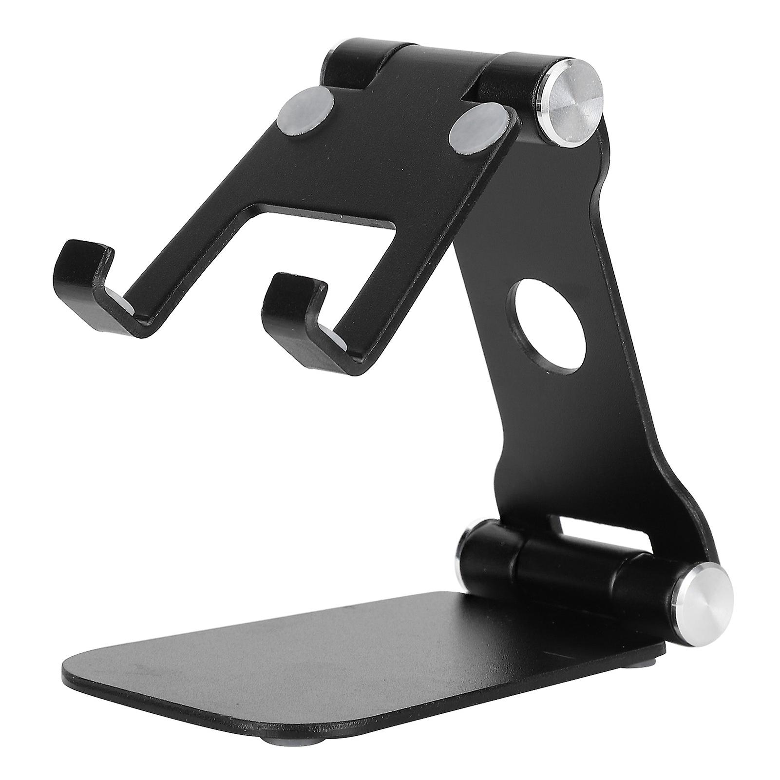 Foldable Aluminum Phone & Tablet Stand - Adjustable, Portable, and Scratch-Free Design
