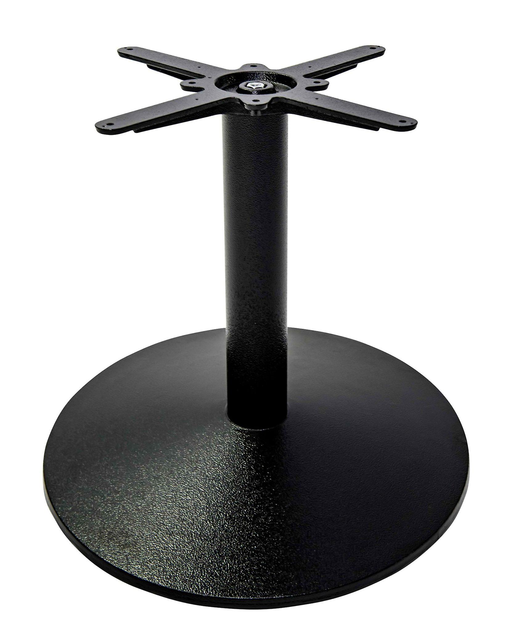 Black Cast Iron Dome Table Base - Large - Coffee Height - 450 Mm
