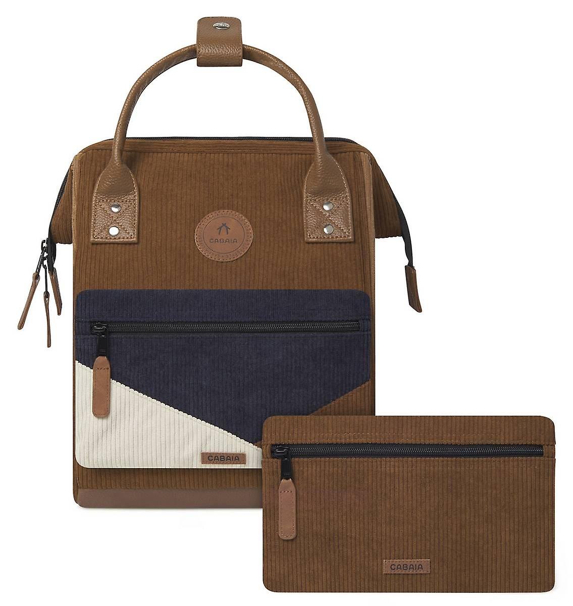 Cabaia Adventurer Velvet Recycled Small Backpack - Canton Brown