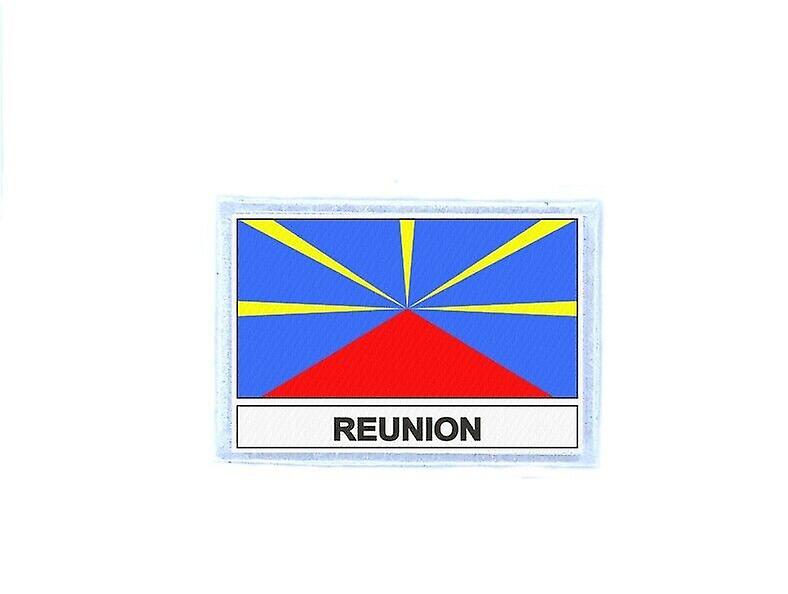 Ecusson patch badge prints RE island flag of the meeting