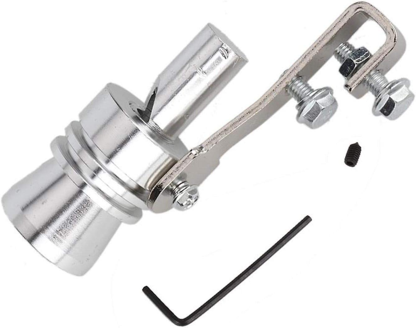 L Trumpet Type Turbo Sound Simulator Whistle Universal Exhaust Pipe Whistle Sound Simulator Pressur