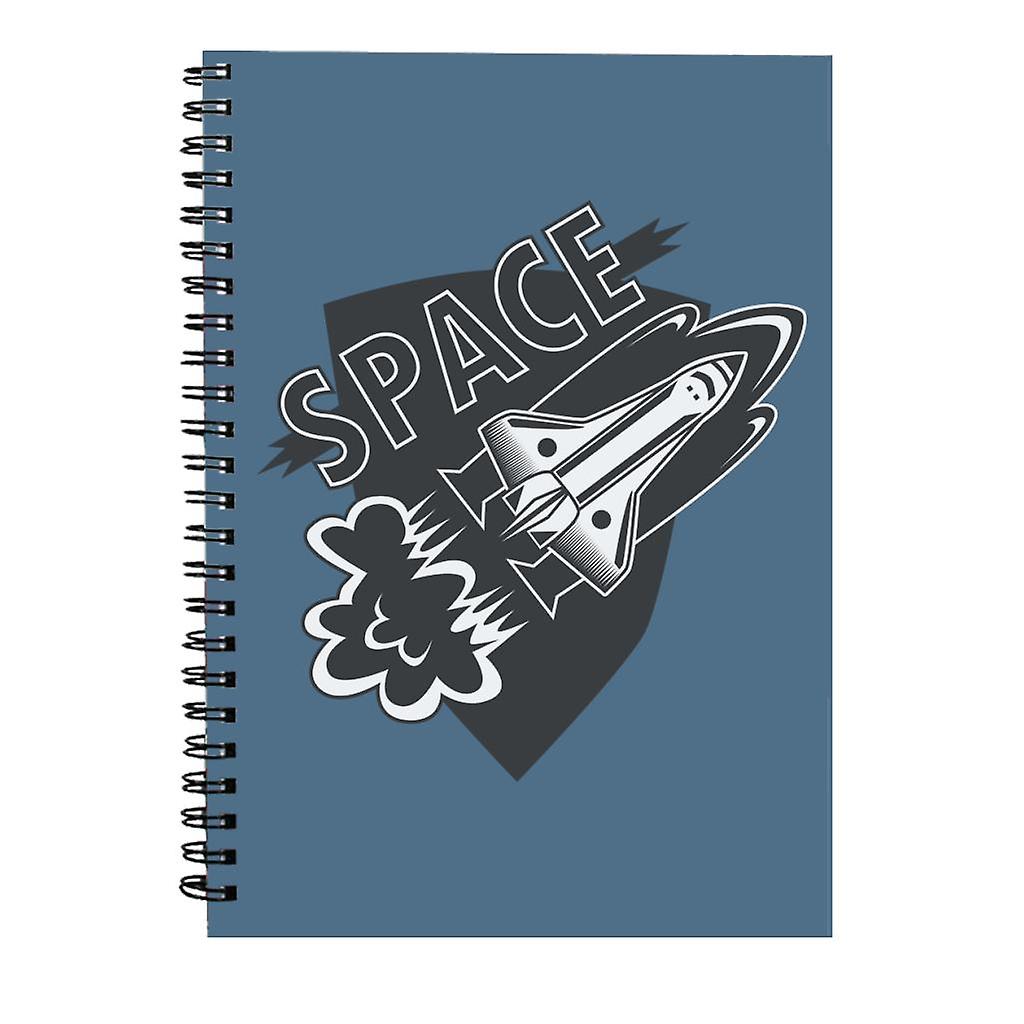 NASA Space Rocket Takeoff Spiral Notebook
