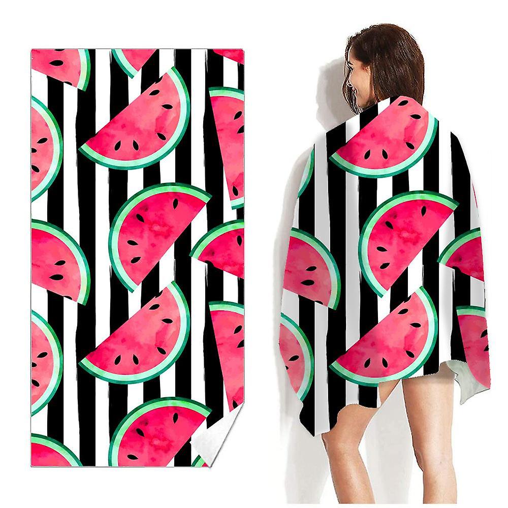 Quick Drying Beach Towels Microfiber Printing Sand Prevention Blanket Bt67