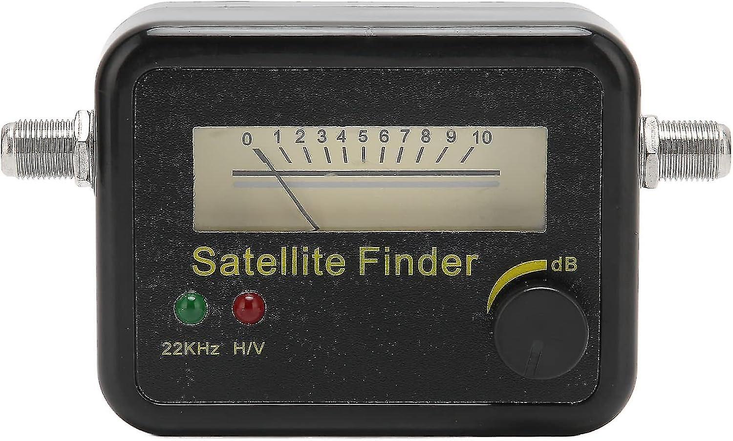 TV Antenna Signal Strength Meter, Digital Satellite Signal Meter Signal Finder Meter with LCD Displa