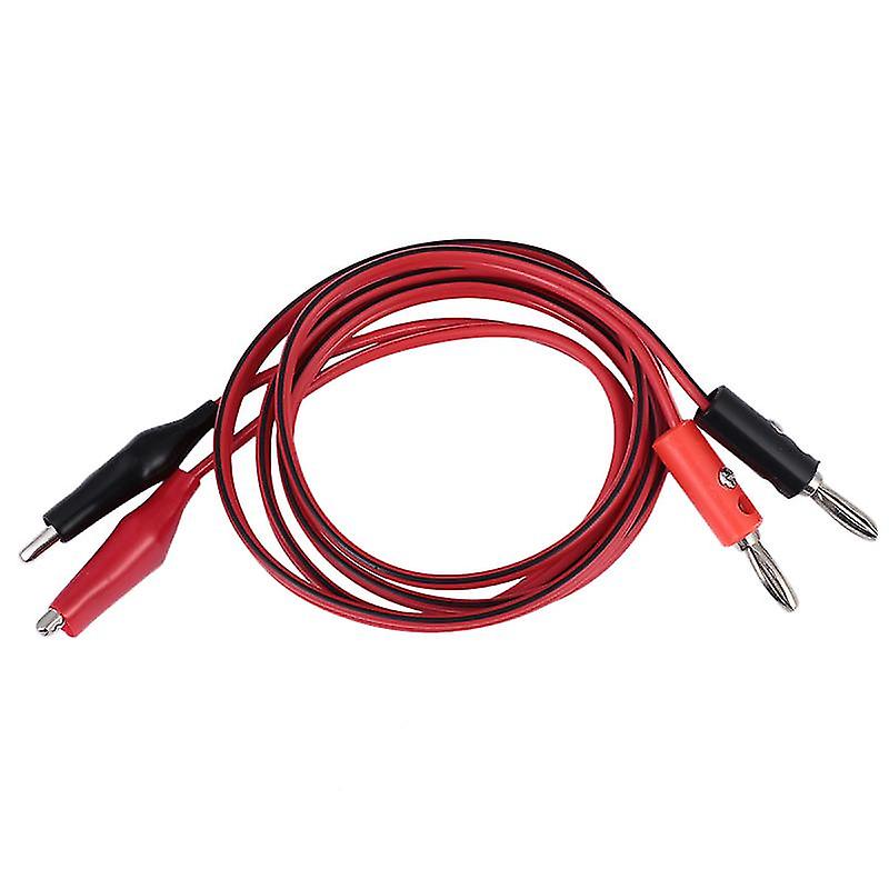 5pcs Banana Plug To Crocodile Clip Wire