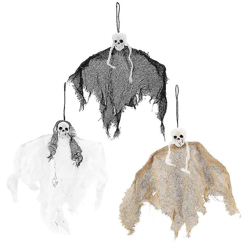 3pcs Creepy Ghost Pendant