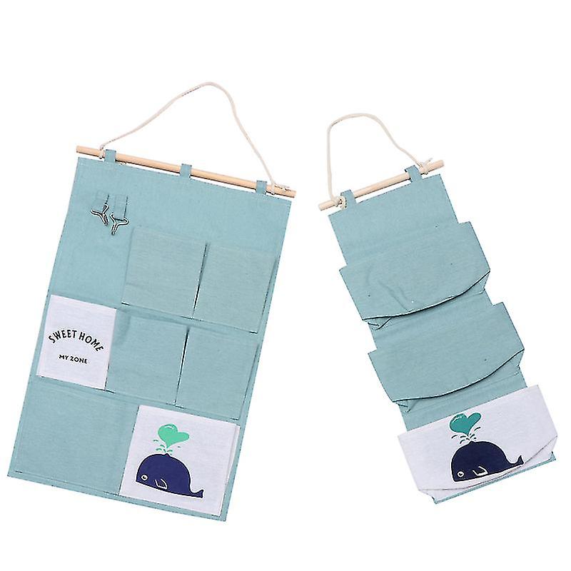 Cotton, Linen Hanging Pouch For Storage Use