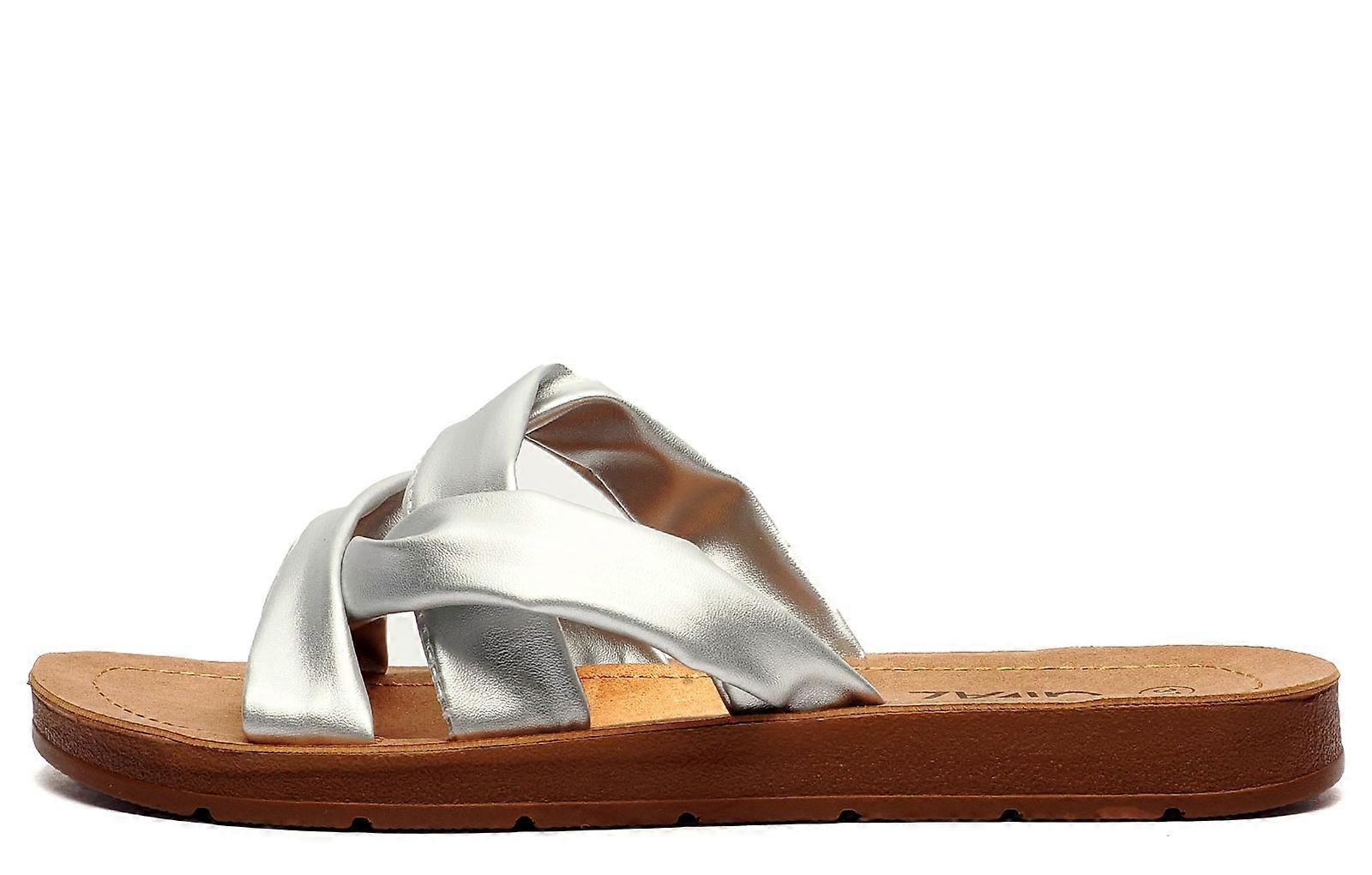 Divaz Luxe Zurich Sandal Silver