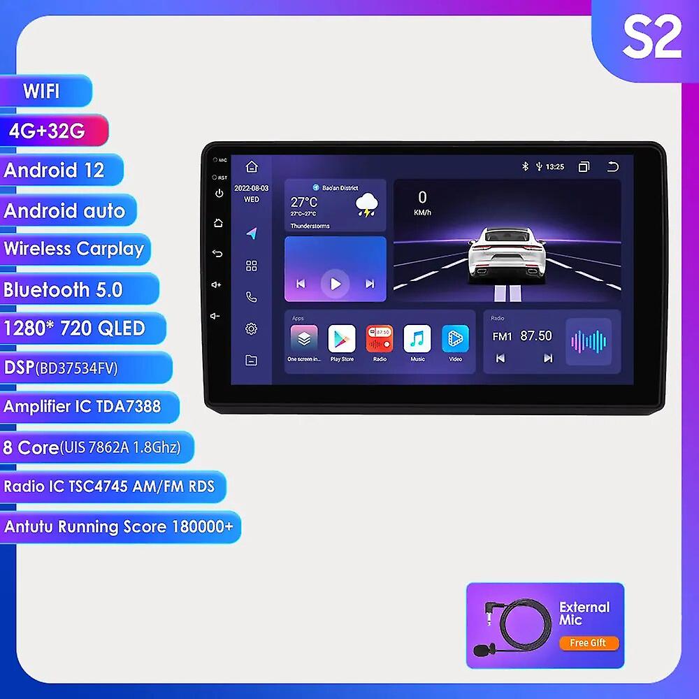 Ossuret Android 12 Car Radio For Opel Zafira B Astra H 2005 - 2014 Intelligent Multimedia Headunit Gps Navigation Audio Carplay