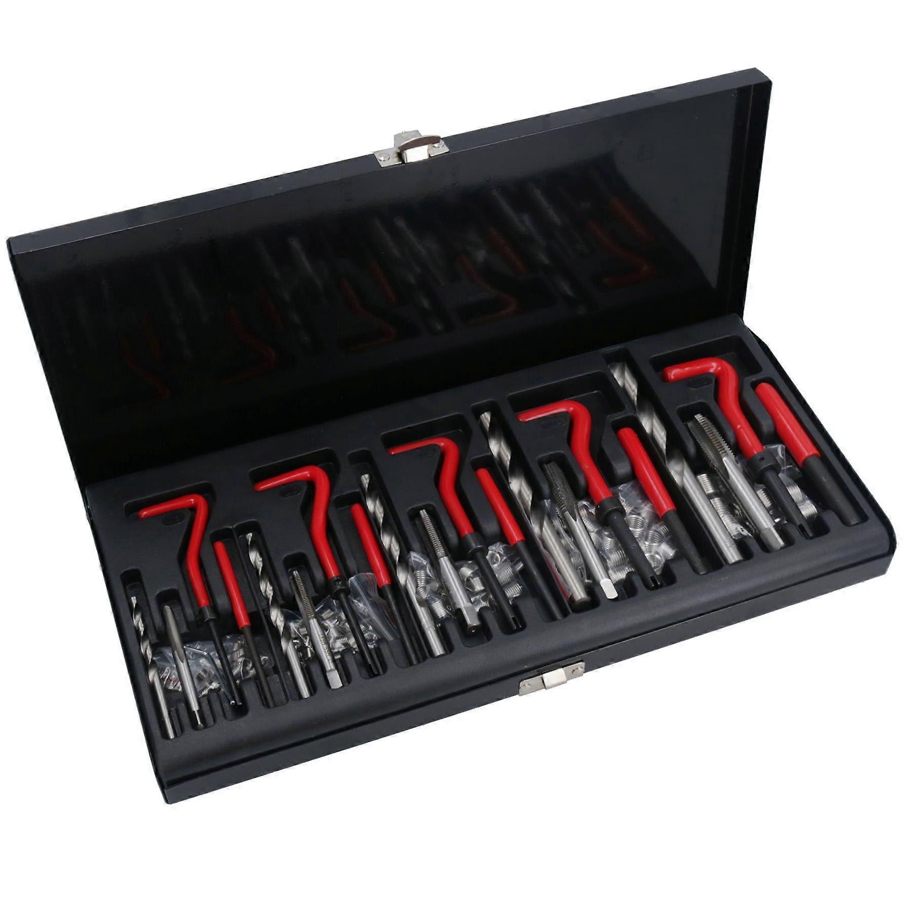 Thread installation and repair kit helicoil set 131pc metric sizes M5-M12 AN133