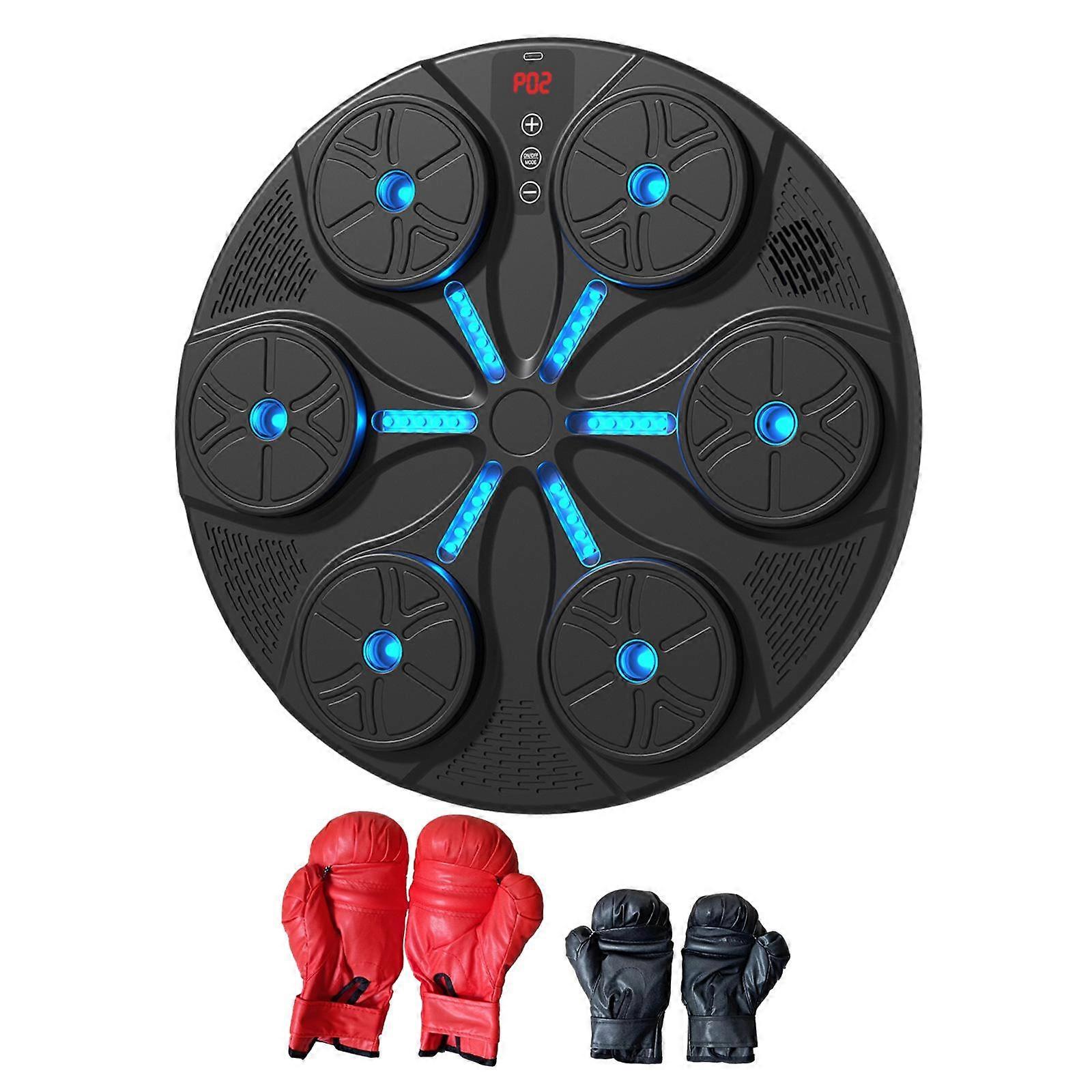 Hudba Boxing Trénink stroj Halové sporty Kickbox Hudba Box Trénink Černá