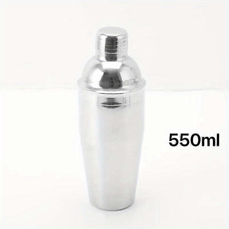 バーテンダーミキシングドリンクパーティーバーツール18.6ozのためのステンレス鋼カクテルシェーカーワインマティーニボストンカクテルシェーカー