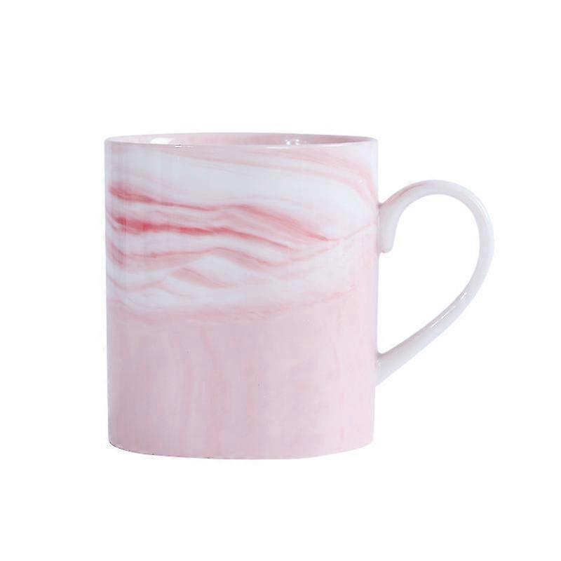 Coffee Mug Ceramic Drinking Cup Office Simple Pink