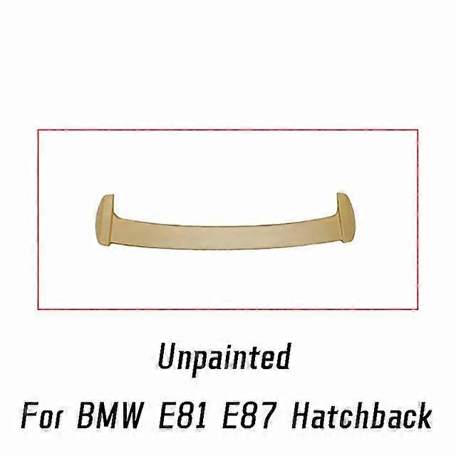 ل 2004-2012 BMW 1 Series هاتشباك E87 E81 120i 118i 116i السقف الخلفي غطاء صندوق السيارة أجنحة المفسد ملحقات الضبط الخارجي