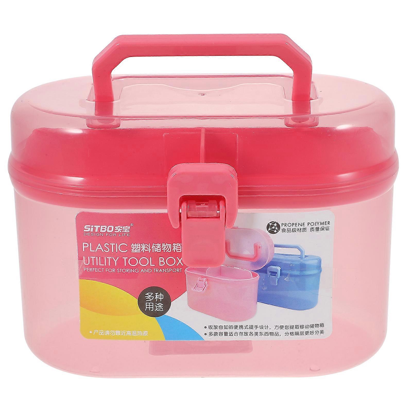 Desktop Storage Box Sundry Organizer Toy Storage Case Handheld Storage Box