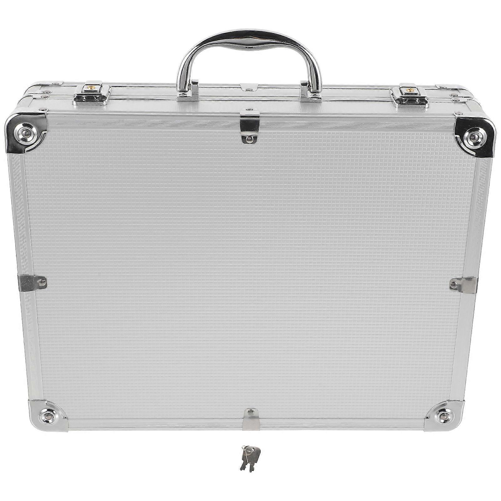 Outdoor Handheld Tools Storage Box Aluminium Alloy Carrying Box Multi-function Gadget Medicine Box