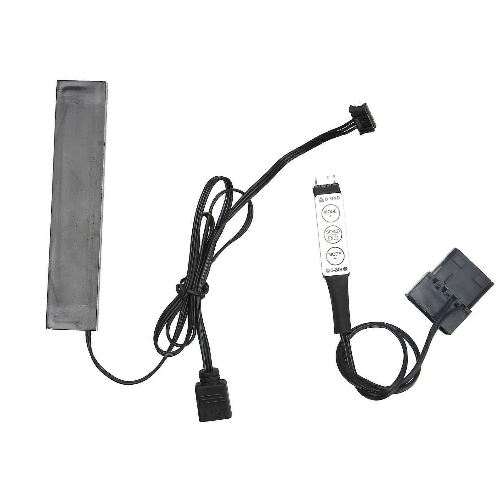 RGB Light Effect Motherboard Small 3pin 6pin Interface Chassis Graphics Card Faith Lights with Controller