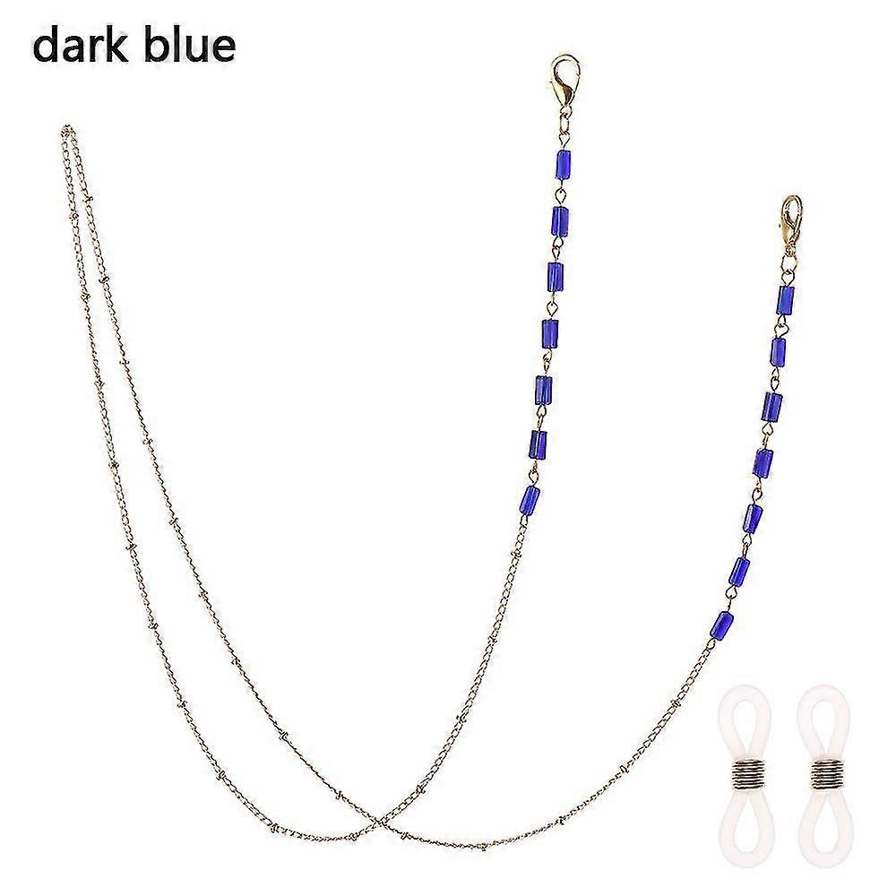 משקפי אופנה רשת מאריך קריסטל חרוזים שרשרת משקפיים מחזיק שרשרת שרשרת