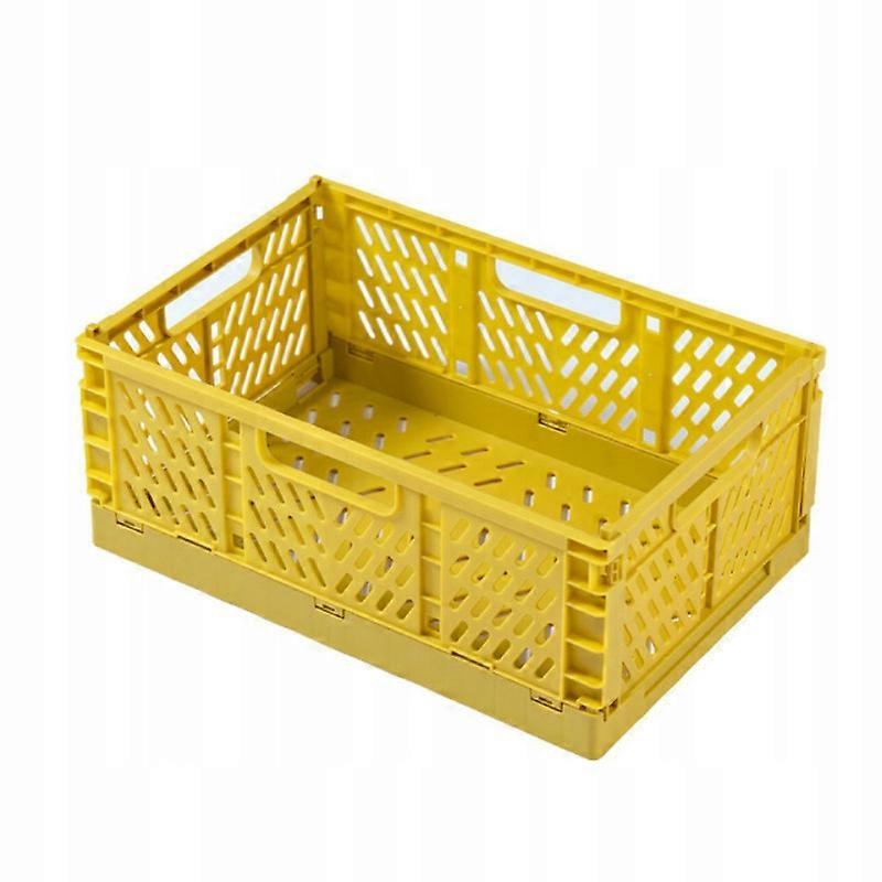 Caja de almacenamiento de plástico plegable