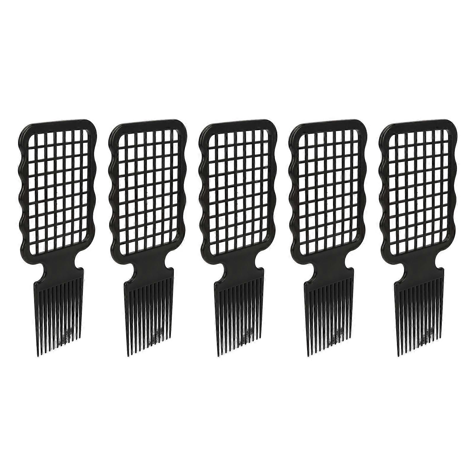 Twist Combs for Men 5pcs Ergonomic Perm Curling Dreadlocks Hair Styling Tools