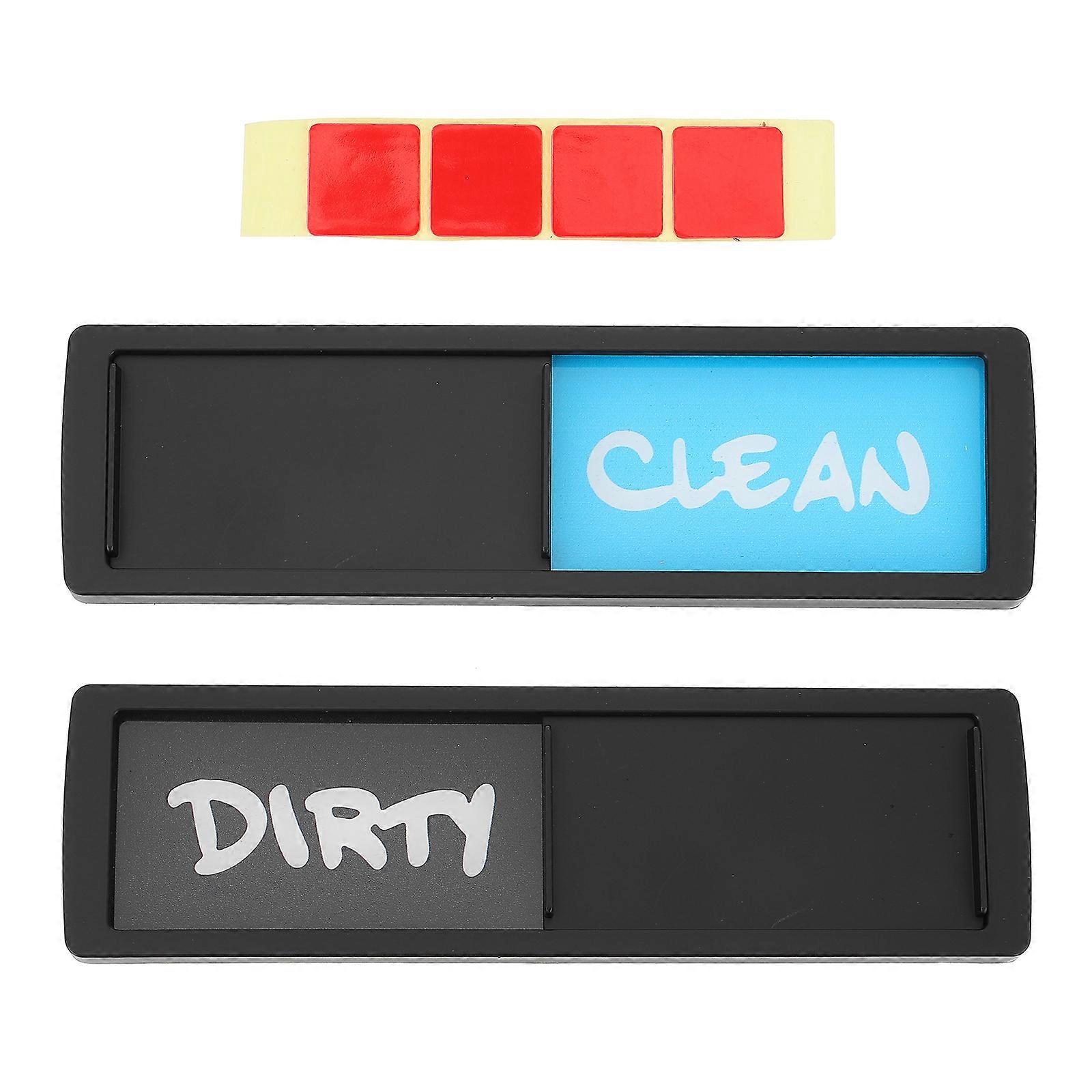 1pc Lave-vaisselle Aimant Clean Indicateur Dual Side Machine à laver Clean Dirty Sign