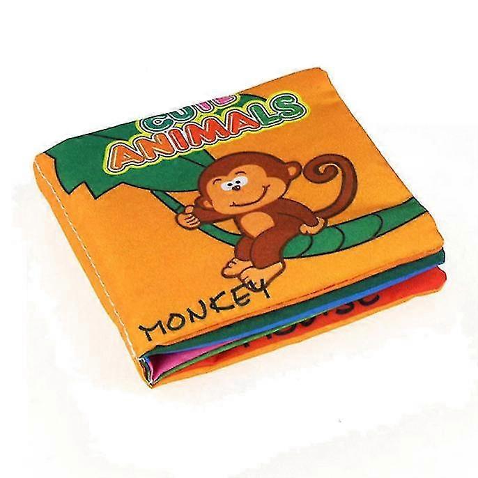 new soft cloth baby intelligence development learn picture cognize book a