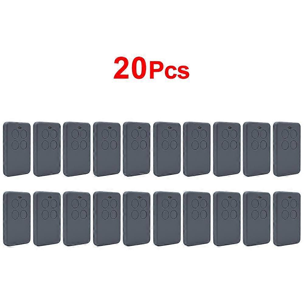 20pcs Multifrequency Garage Door Gate Remote Control 280-868 MHz Duplicator Keychain Barrier Opener 433MHz 43392 Command Clone