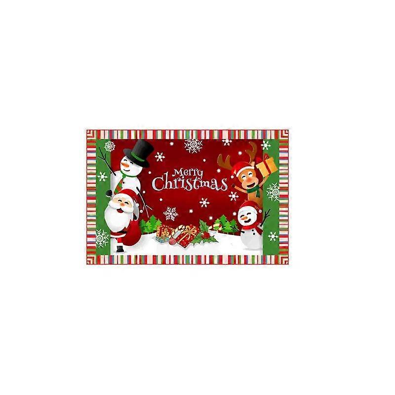 Nnetm Santa's Arrival Area Rug: Festive Carpet To Welcome Christmas Magic Awo78407
