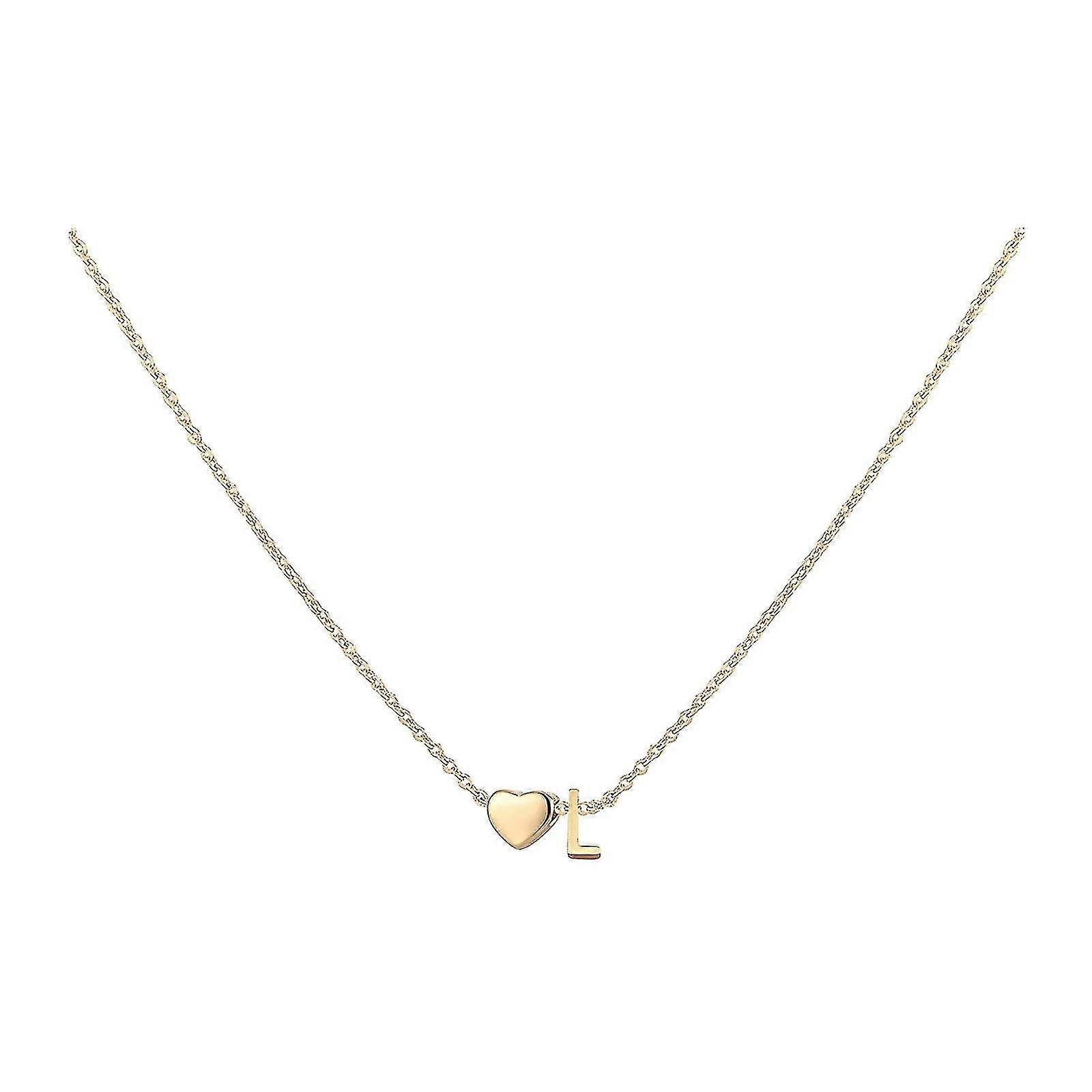 أنيقة المرأة الأولية 26 رسالة قلادة القلب قلادات المرأة فتاة مجوهرات الصداقة عيد الميلاد هدية عيد ميلاد