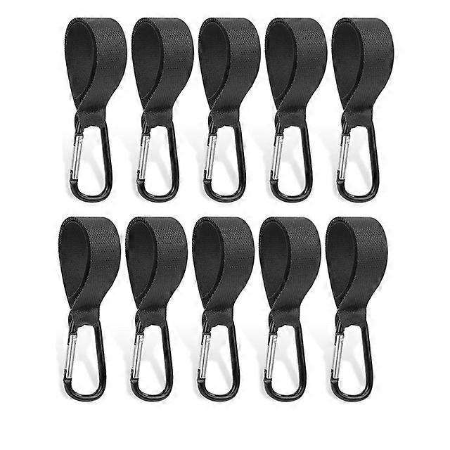 10PCS Baby Stroller Hooks Clip Multifunctional Organizer Clasp Hook And Loop For Baby Stroller Hanging Hook Storage Accessories