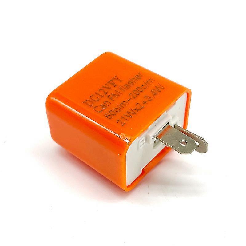 Motorcycle Conversion Accessories LED Turn Signal Flasher Straddle Bike 12V Steering Controller Adjustable Flasher