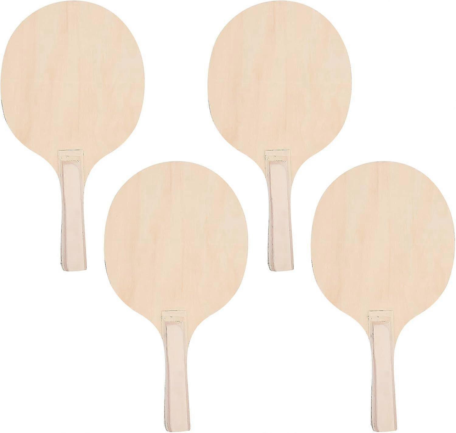 العاب اطفال العاب الشاطئ بيتش بيتش 2 مجموعات من مضارب مجداف خشبية للشاطئ ، مضارب كرة الريشة السبورة العملية مضارب الشاطئ (بني فاتح) خارج