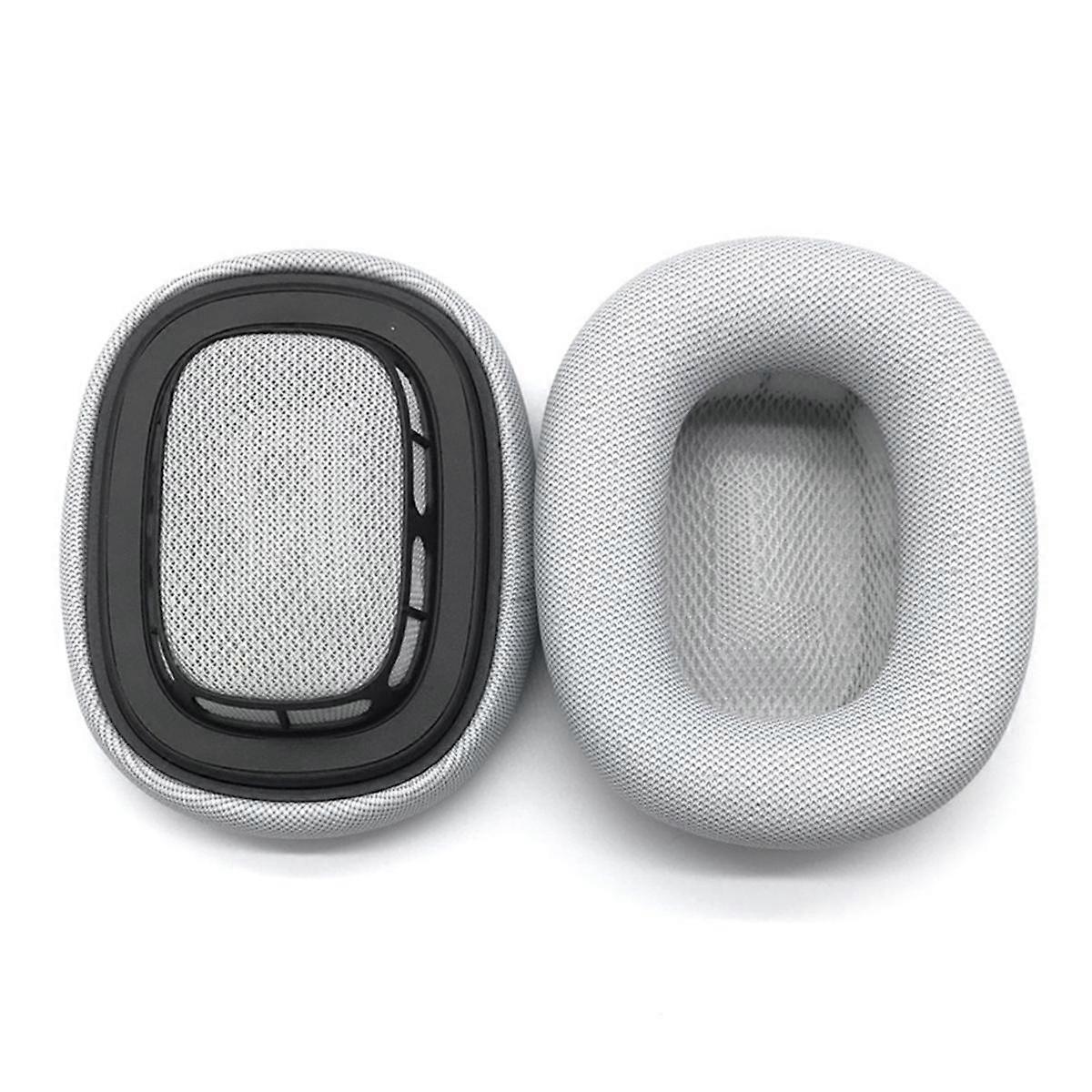 Ear Pads for Max Headset Headphones Replacement Ear Cushion Ear Covers Silver