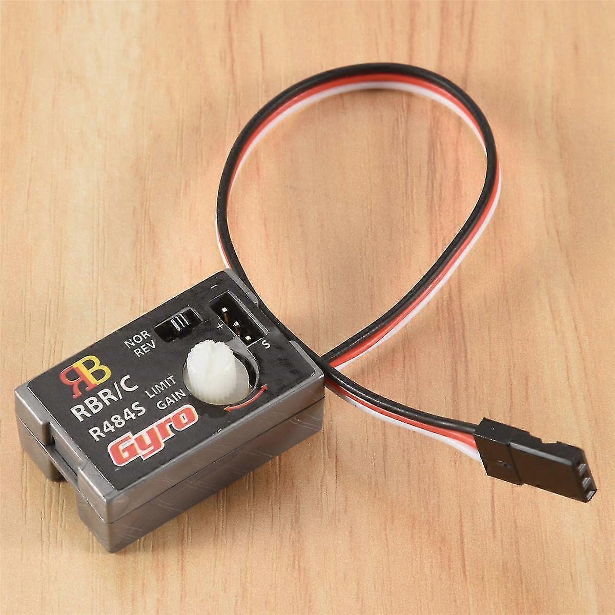 Mini Gyro Gyroscope for D12 1/10 RC Car Drift Racing Car Steering Output Integrated Compact Light-W
