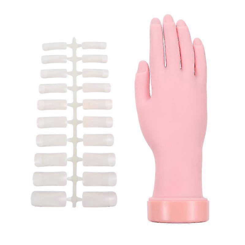 1 set useful manicure diy practice tool hand for beginner
