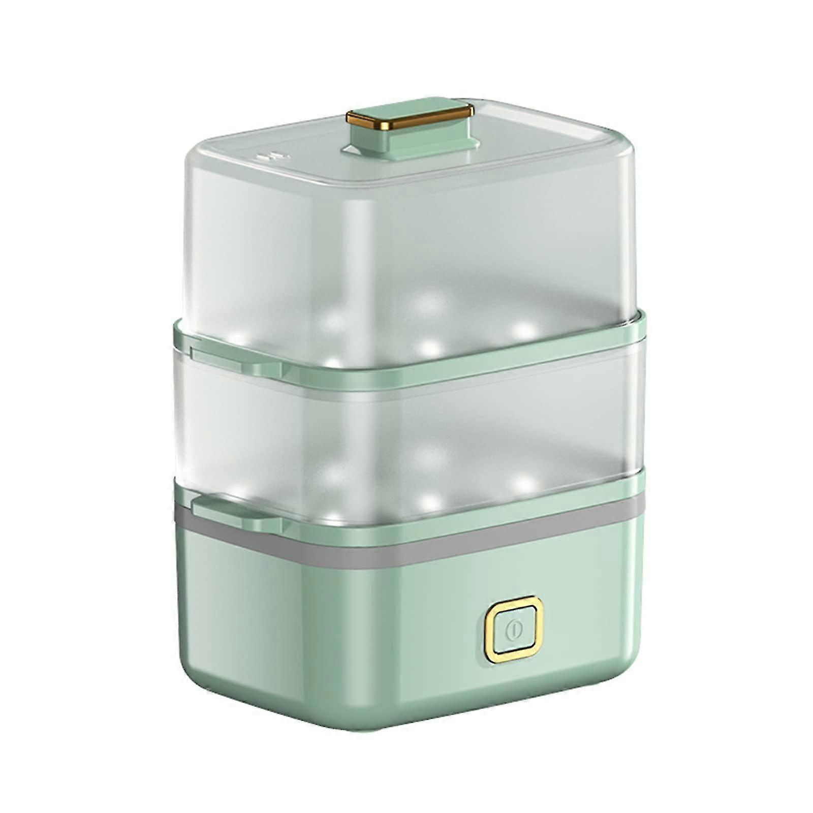 Double Steamer Breakfast Machine, Stainless Steel Lining 304