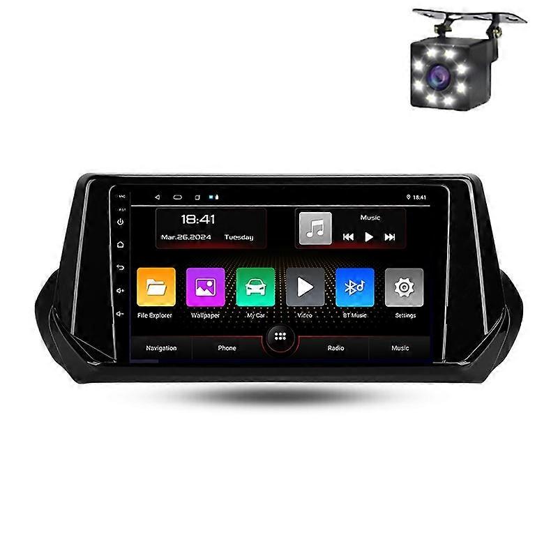 Car Multimedia Radio For Peugeot 2008 II 2 2019 - 2021 Navigation GPS Carplay Android Auto