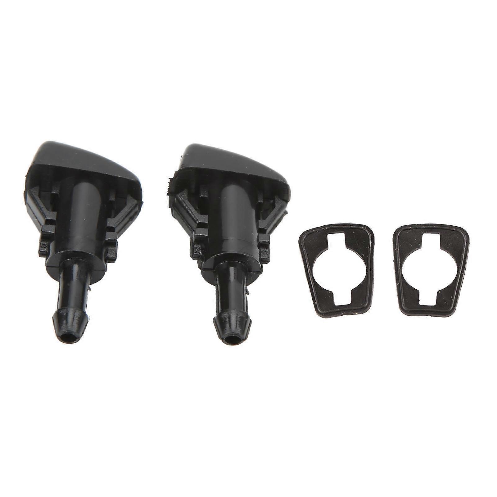 Pair Windshield Washer Nozzle Spray Jet 5113049AA Replacement for Dodge RAM 2009?2010