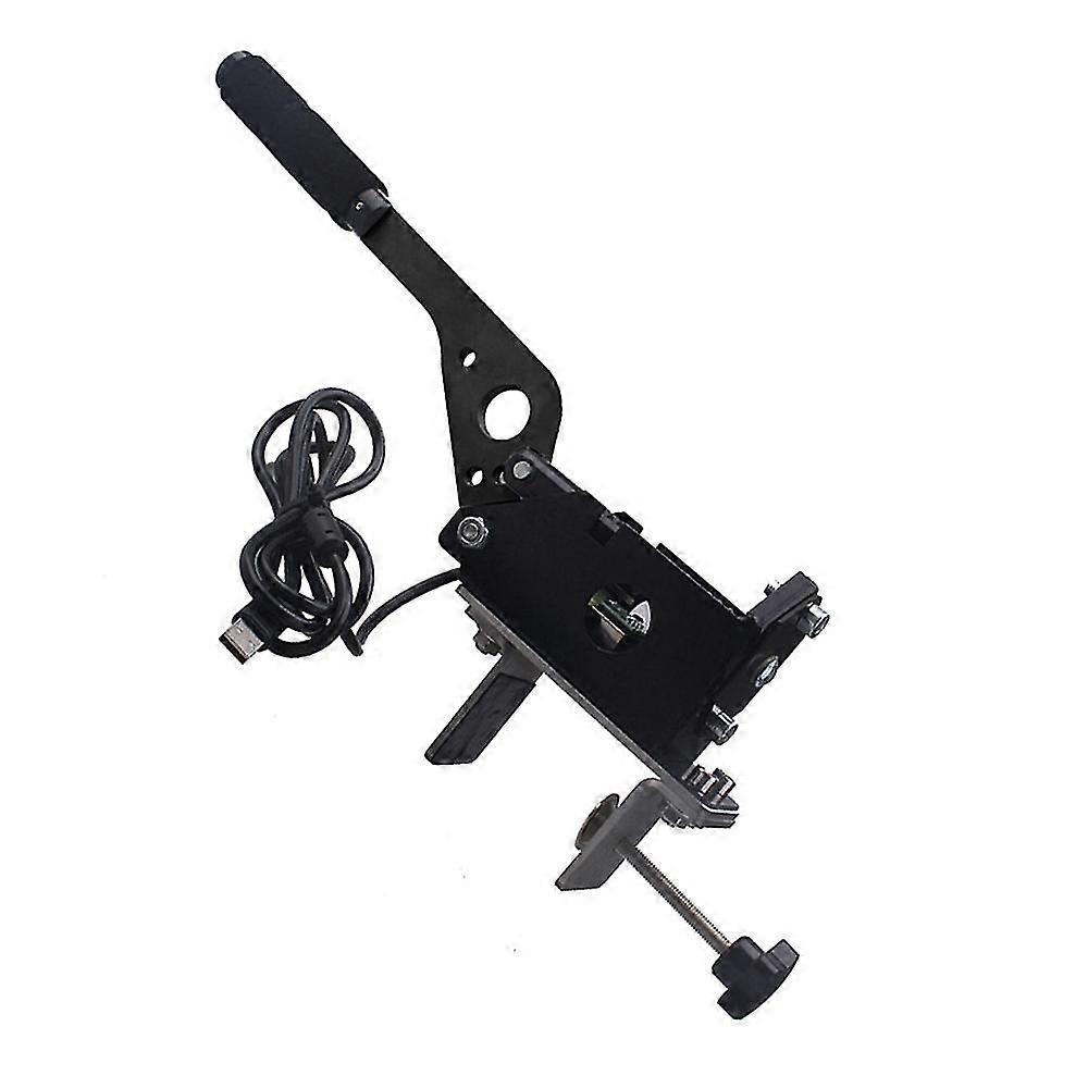 SIM USB Handbrake συμβατό με Racing Games G25/27/29 T500 Fanatecosw Dirt Rally Μαύρο HB-02- Μαύρο