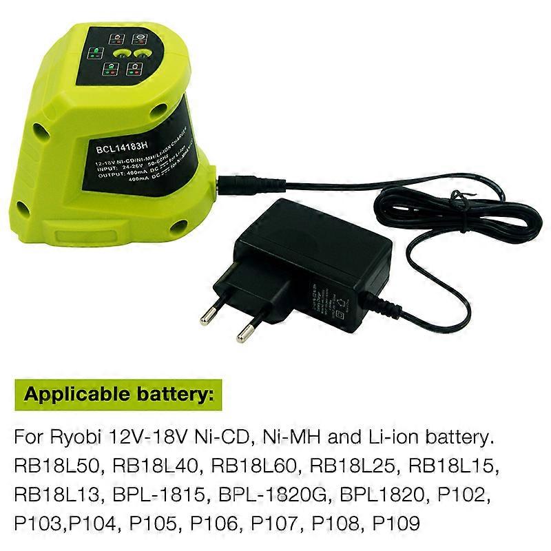 BCL14183H Lithium Battery Charger For Ryobi 12-18V NI-CD NI-MH Li
