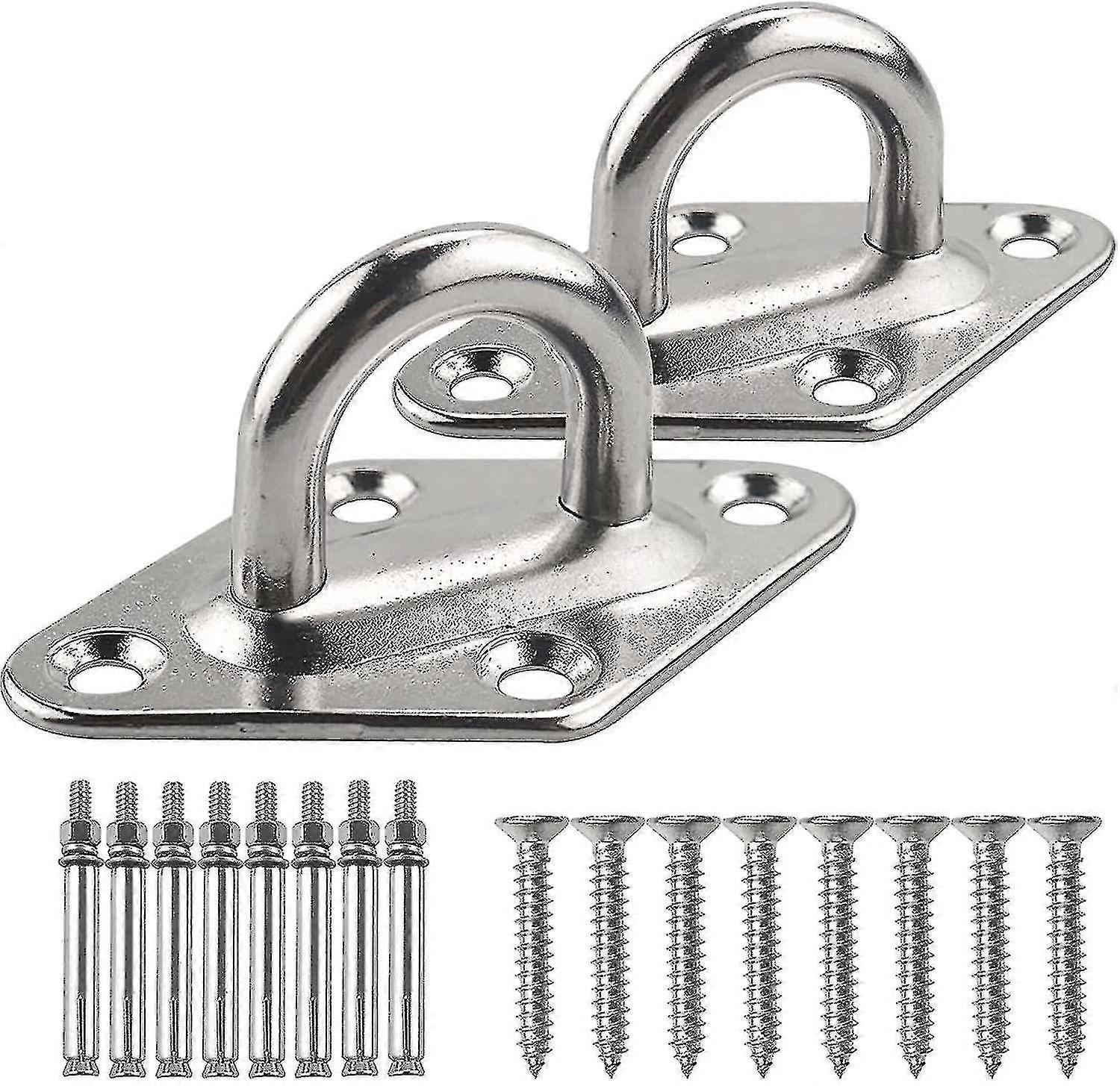 1000 Lb Heavy Duty Hammock Hanging Kit, Durable Hammock Hooks, Multiple Suspension Ceiling Hooks